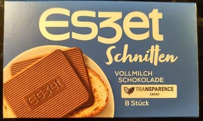 Eszet Schnitten - Vollmilchschokolade