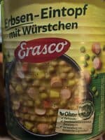 Erbsen Eintopf mit Würstchen