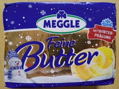 EDEKA BUTTER Meggle Butter - Meggle Feine Süßrahmbutter 250g 2.29€ 1kg 9.16€