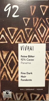 Feine Bitter 92% Cacao