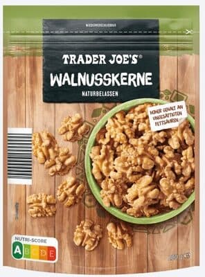 Walnusskerne naturbelassen