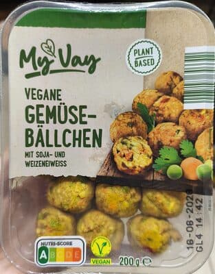Vegane Gemüsebällchen