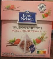 Infusion ROOIBOS saveur fraise vanille