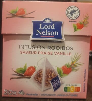 Infusion ROOIBOS saveur fraise vanille