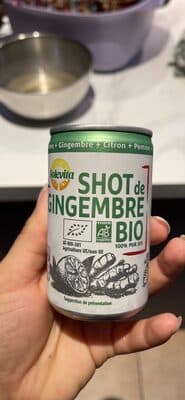 Shot de gingembre bio