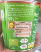 Bio-Fruchtjoghurt - Erdbeere