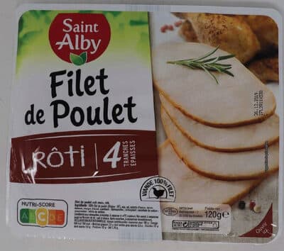 Filet de poulet rôti