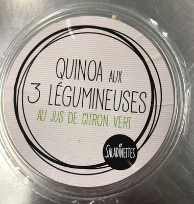 Quinoa aux 3 légumineuses