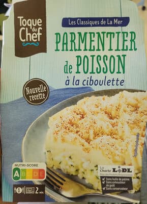 Parmentier de poisson à la ciboulette
