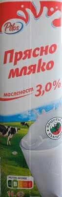 Прясно краве мляко 3%