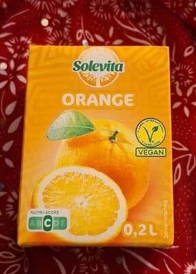Boisson Sucrée à Base de Jus d'Orange Concentré