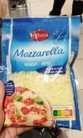 Mozzarella geraspt