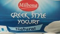 Greek Style Yogurt Natural