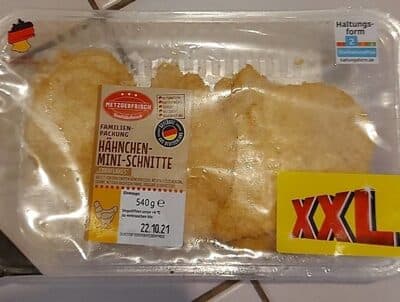 Maissihiutaleilla paneerattu friteerattu broilerinleike