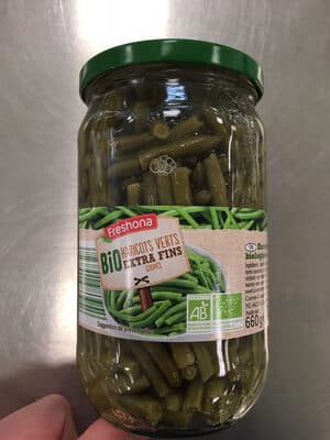 Haricots verts extra fins bio