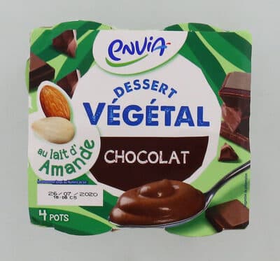 Dessert Végétal au Lait d'Amande - Chocolat