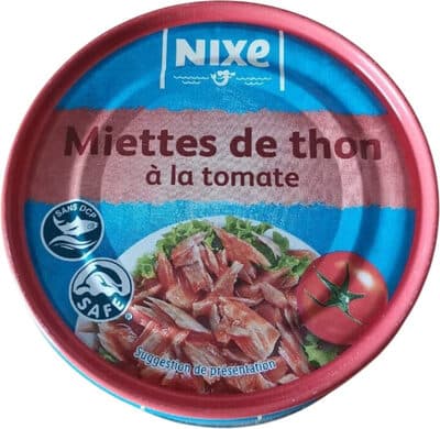 Miettes de thon à la tomate