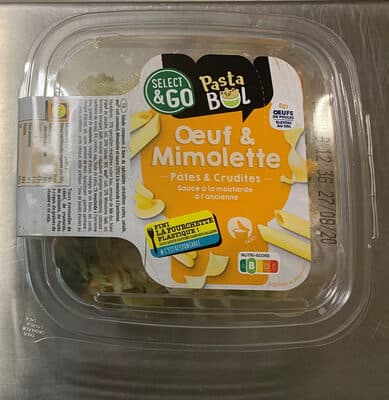 Salade pates œuf fromage