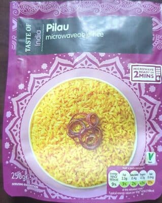 Pilau Microwave Rice