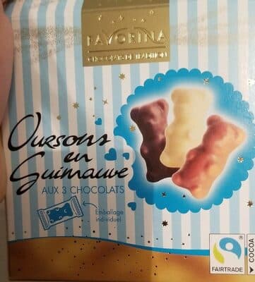ourson en guimauve