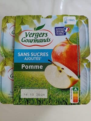 compote de pommes sans sucre ajouté
