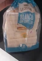 Pan de molde sin corteza