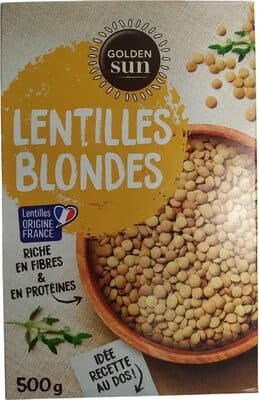 Lentilles blondes