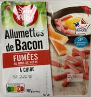 Allumettes de Bacon fumées au bois de hêtre