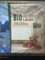 Bio-Räucherlachs, trockengesalzen, in Scheiben geschnitten