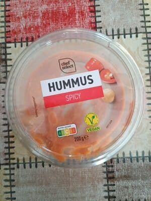 Hummus Pikant