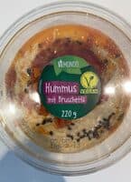 Hummus bruschetta