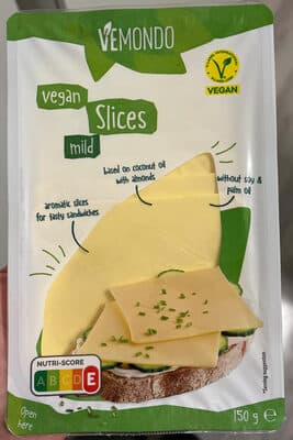 Vegan plátkový sýr