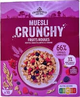 Muesli Crunchy Fruits Rouges