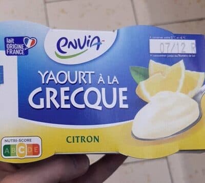 Yaourt à la grecque citron
