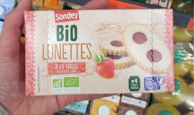 Lunettes à la fraise