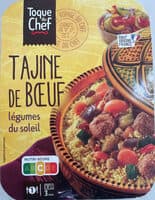 Tajine de bœuf - légumes du soleil