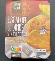 Escalope de dinde a la milanaise