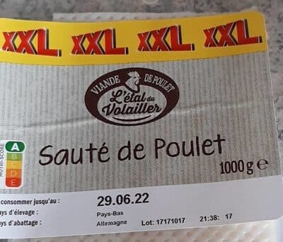 Sauté de poulet
