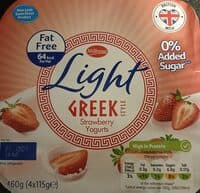 Greek style yogurt