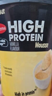 Vanilla Flavour High Protein Mousse