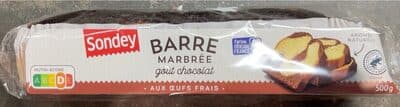 Barre marbrée goût chocolat