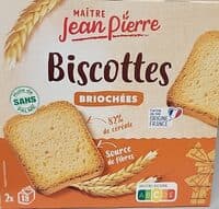 Biscottes briochées