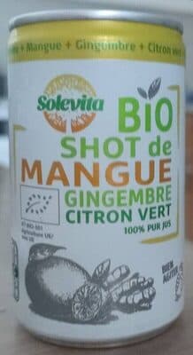 BIO Ginger Mango-Lime Shot