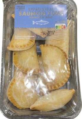 Empanadas au saumon fumé Échalote & Crème