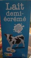 Lait demi-écrémé