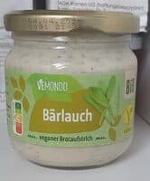 Bärlauch veganer Brotaufstrich