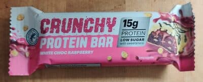 Crunchy Protein Bar White Chocolate Raspberry Geschmack