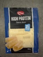 High protein cheese slices