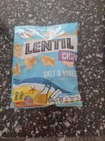 Lentil Chips Salt & Vinegar Flavour