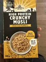 High Protein Crunchy Muesli Roasted Peanuts